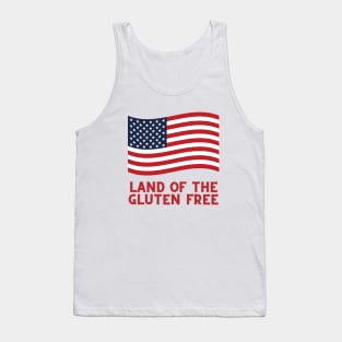 Land of the Gluten Free - 4th of July Tank Top